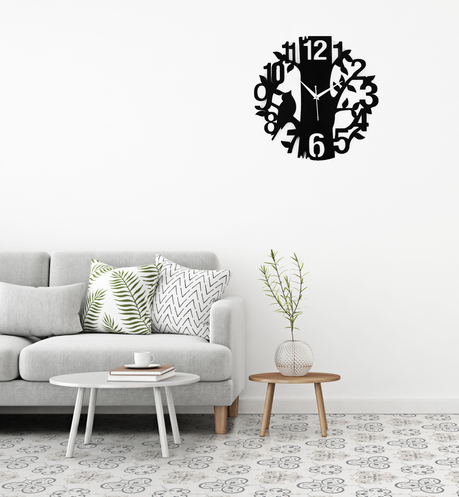 Wooden Silent Non-Ticking Wall Clock for Home Stylish Latest Designer Wall Clock for Home Living Room Bedroom Office Hall - Image 2